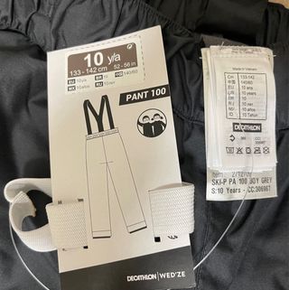 Pantalón esqui 10 años a estrenar