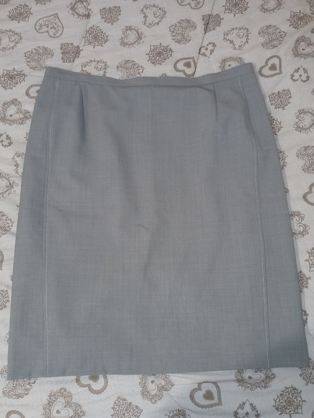 Gonna elegante grigia 