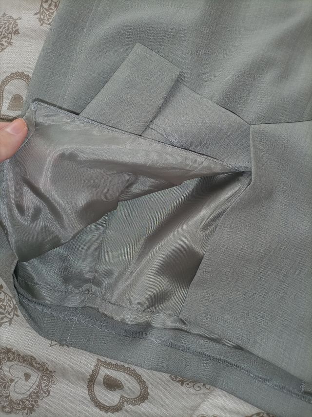 Gonna elegante grigia 