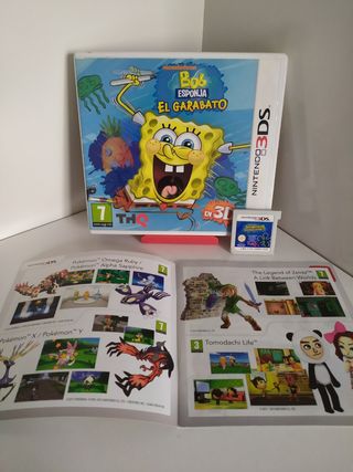 Bob Esponja Juego Nintendo 3DS