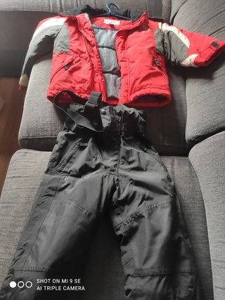 Ropa esquí niño