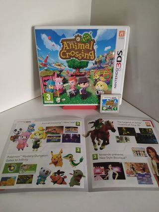 Animal Crossing Juego Nintendo 3DS