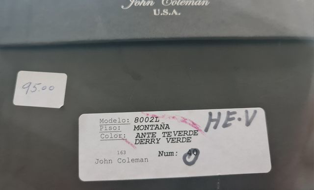 Zapatos John Coleman