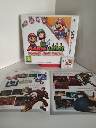 Mario y Luigi Peper Jam Bros Juego 3DS