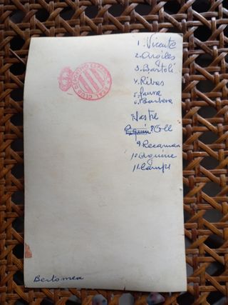 Tarjeta postal del R.C.Deportivo Español