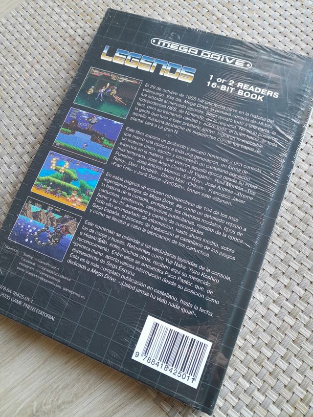 MEGADRIVE LEGENDS LIBRO PRECINTADO