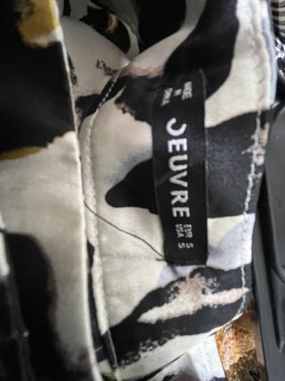 Falda sedosa estampada