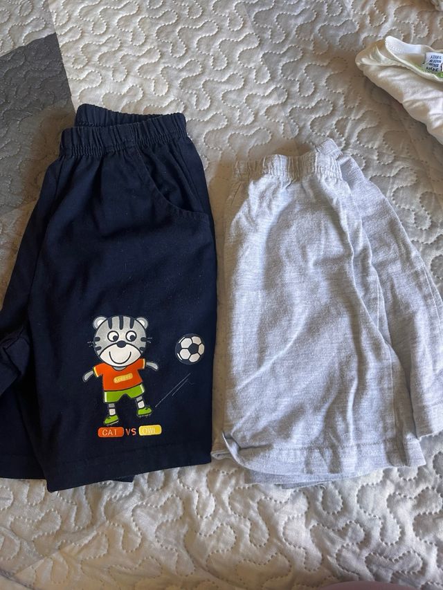 Pack de dos pantalones de verano niño