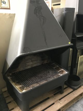 CHIMENEA DE HIERRO