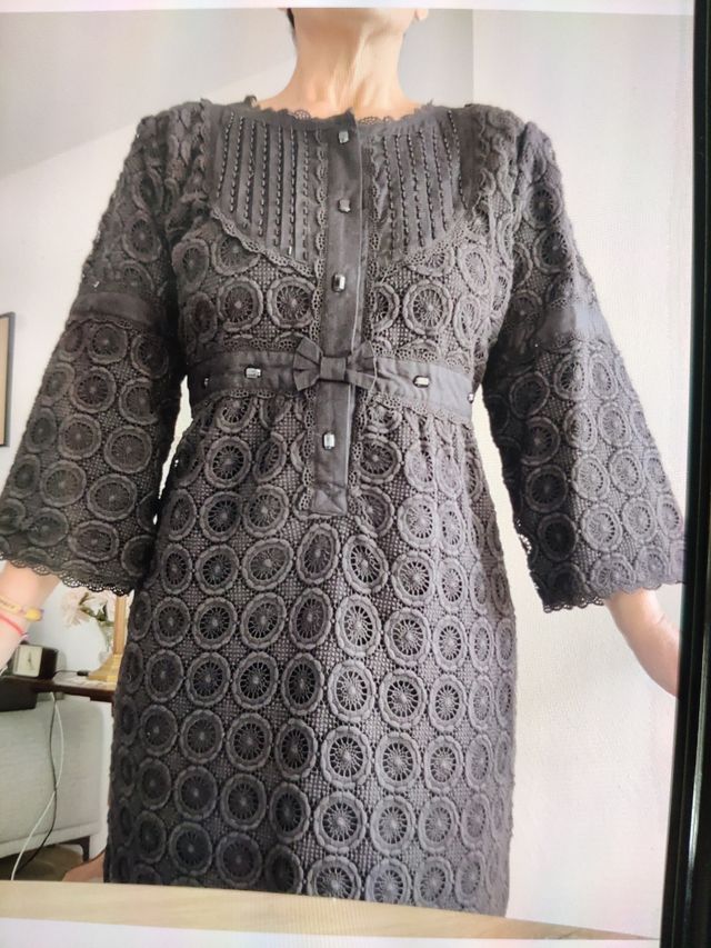 Vestido Encaje negro