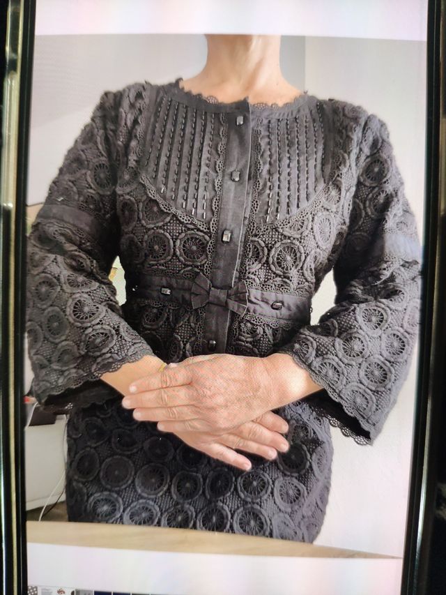 Vestido Encaje negro