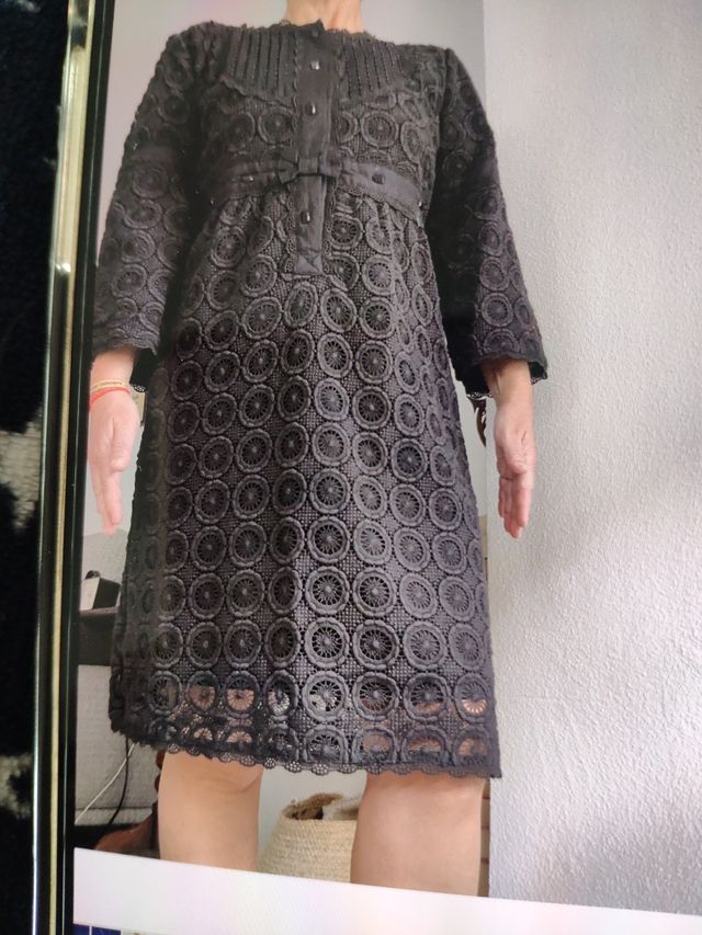 Vestido Encaje negro