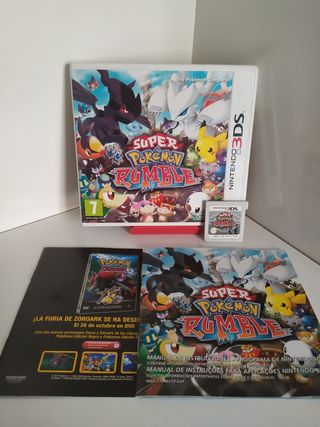 Super Pokemon Rumble Juego Nintendo 3DS