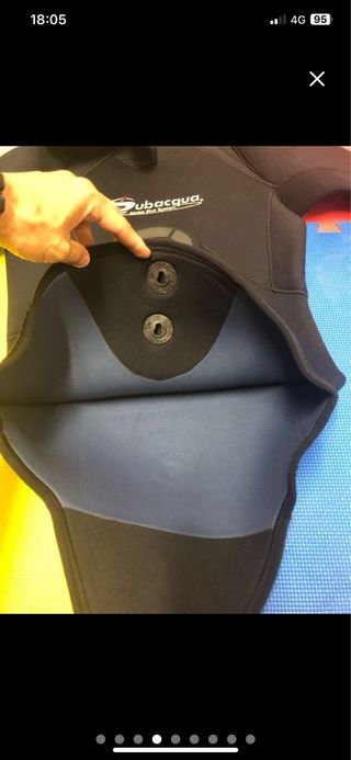 Neopreno pesca sub Subacqua