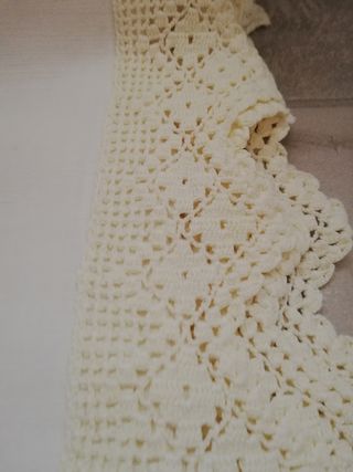 Lenzuola  pizzo ad uncinetto