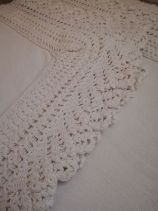Lenzuola  pizzo ad uncinetto