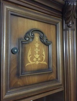 vetrina grande senza un graffio