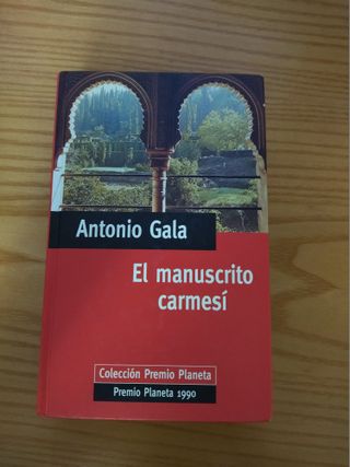 Libro "El manuscrito carmesí" - Antonio Gala