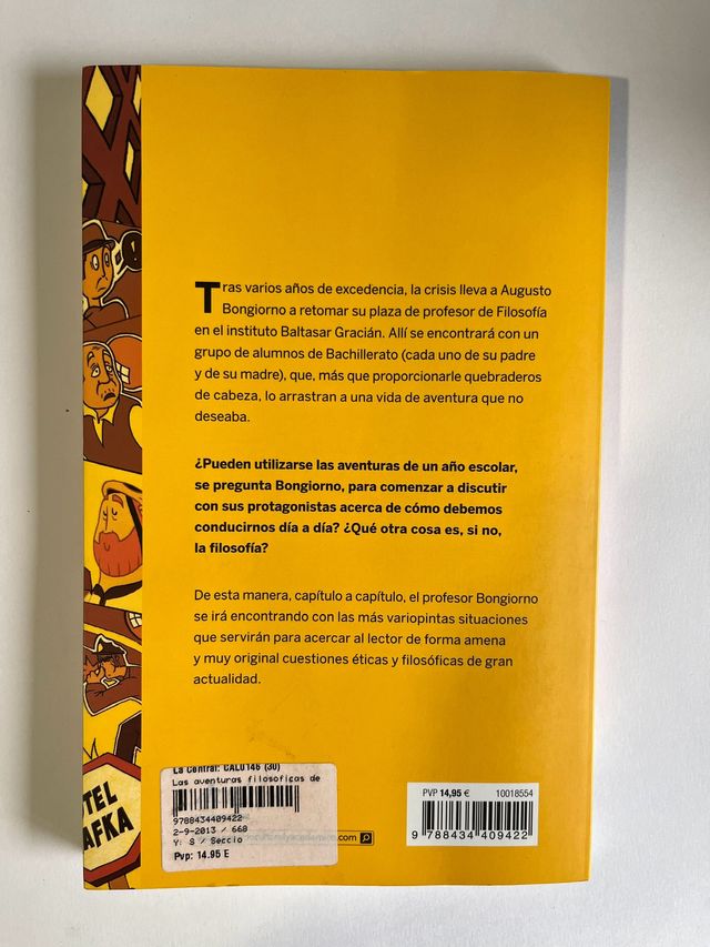 LAS AVENTURAS FILOSÓFICAS DEL PROFESOR BONGIORNO