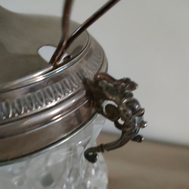 Cristallo di Boemia e Argento Vintage