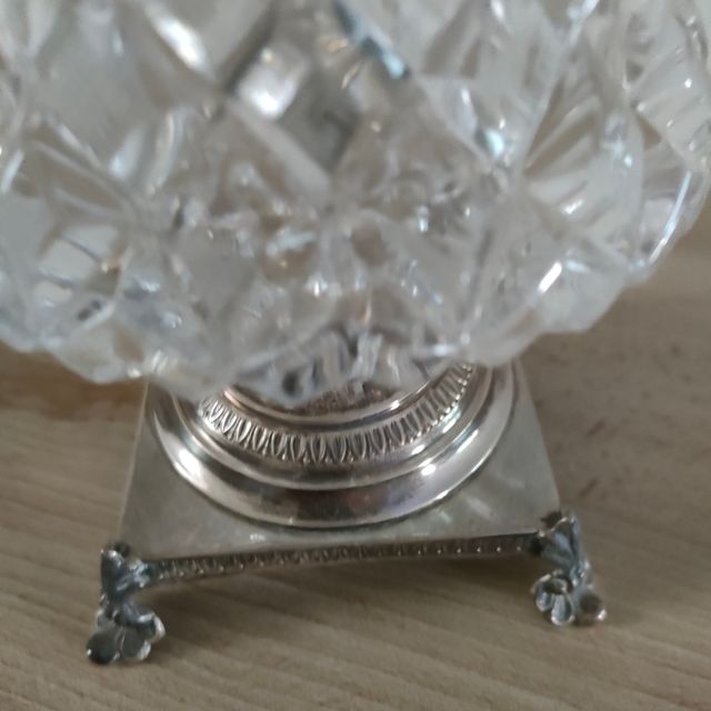 Cristallo di Boemia e Argento Vintage