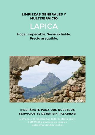 Limpieza a domicilio