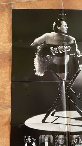ED WOOD POSTER ORIGINAL ESTRENO 70 X 100