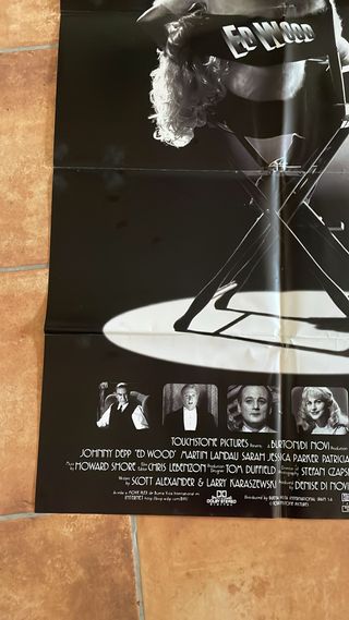 ED WOOD POSTER ORIGINAL ESTRENO 70 X 100