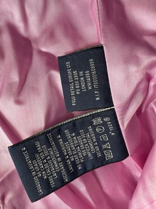 Ralph Lauren Pink Rosa Coste Blazer