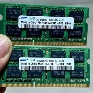 2x2GB MEMORÍA RAM SAMSUNG DDR3 SO-DIMM PC3-8500S