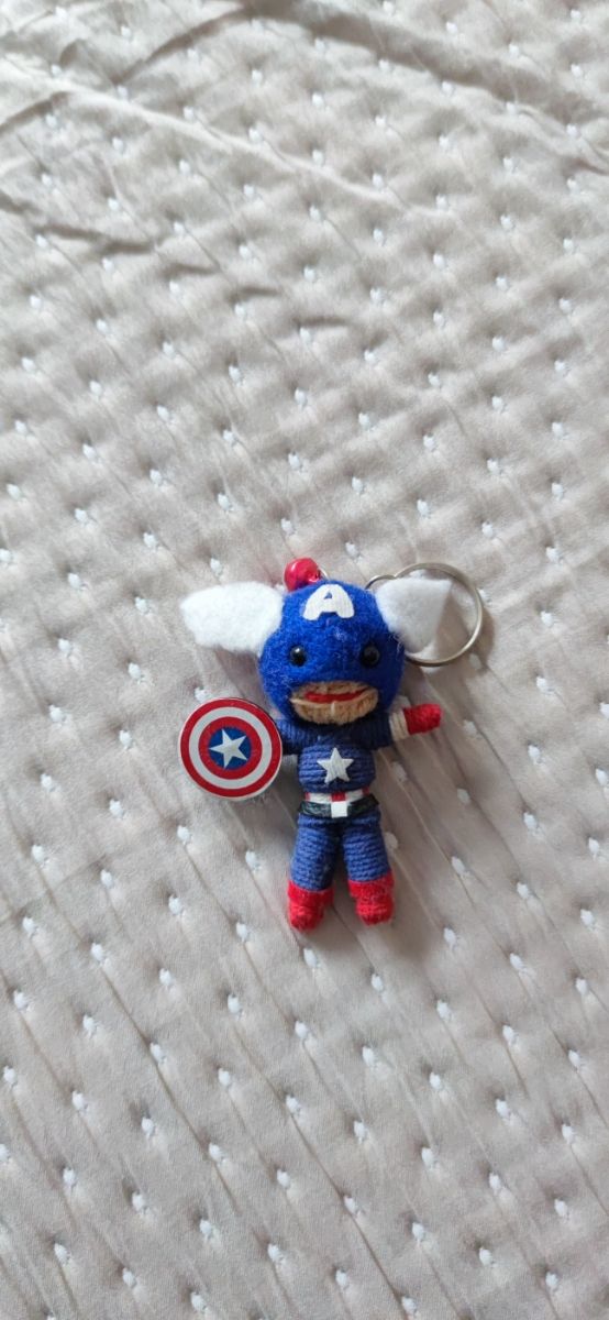 Capitán América  hecho  a mano