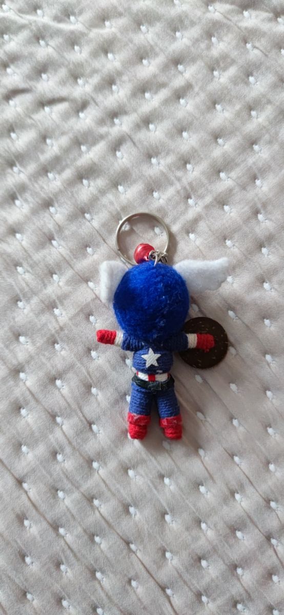 Capitán América  hecho  a mano