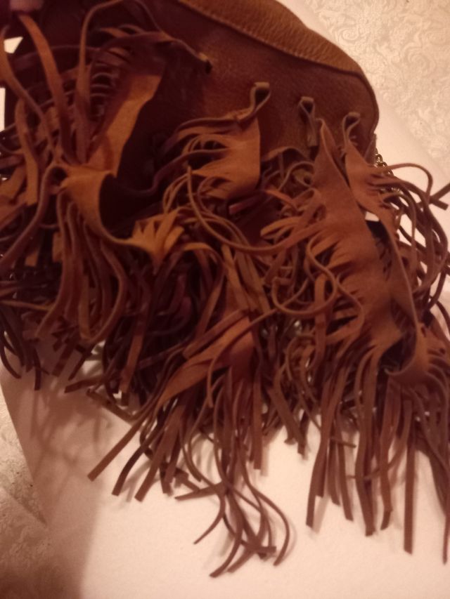 Tracolla berska con frange