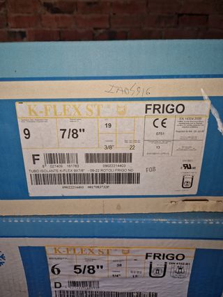 Rollos de funda aislante