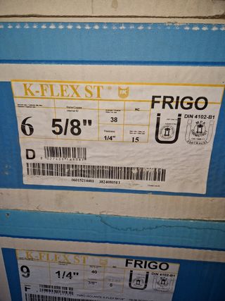 Rollos de funda aislante