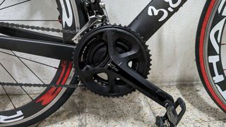 Bicicleta carbono con potenciómetro