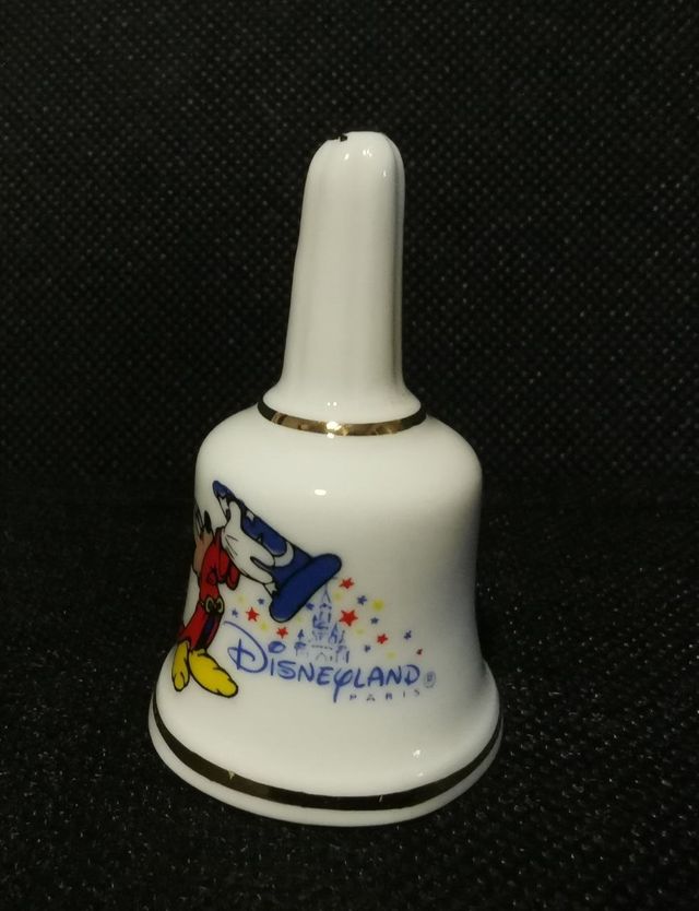 CAMPANITA CERÁMICA VINTAGE DISNEYLAND PARIS