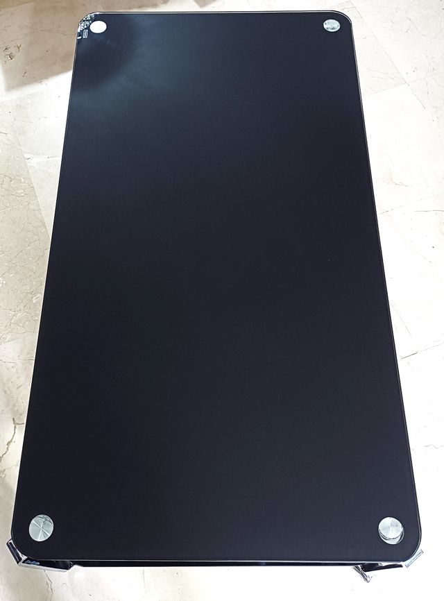 Mesa de vidrio a dos Baldas