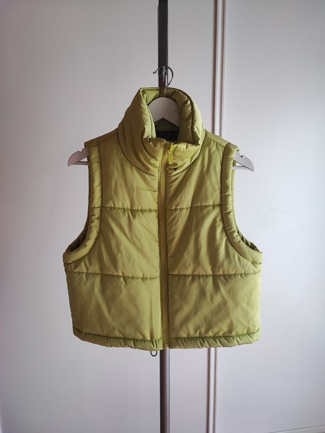 CHALECO plumas corto