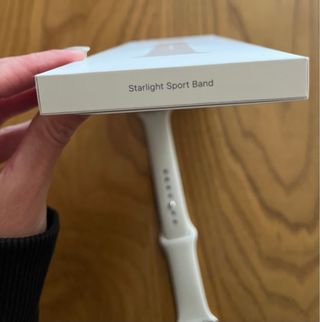 Correa blanco estrella Apple watch 9