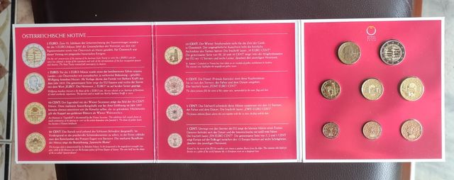 Set Moedas Áustria 2005