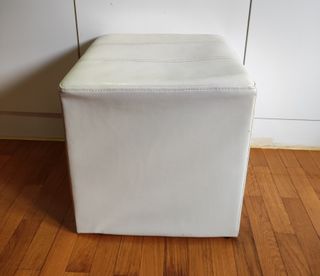 Cubo Polipiel Blanco