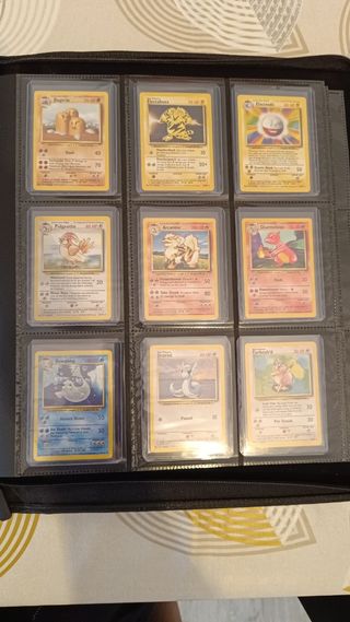Colección completa Pokémon base set