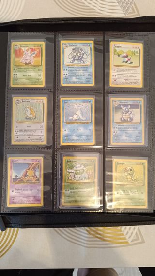 Colección completa Pokémon base set