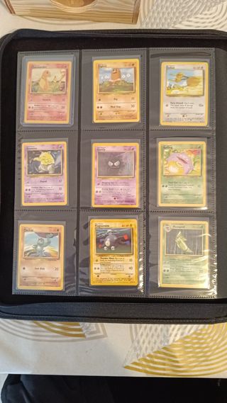 Colección completa Pokémon base set