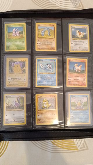 Colección completa Pokémon base set