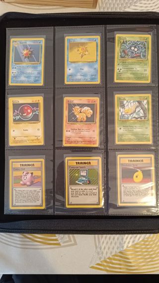 Colección completa Pokémon base set