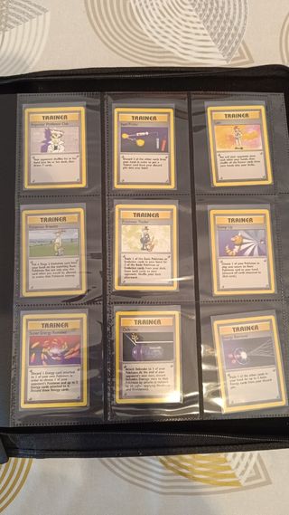 Colección completa Pokémon base set