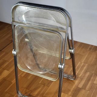 Coppia di sedie originali PLIA Giancarlo Piretti