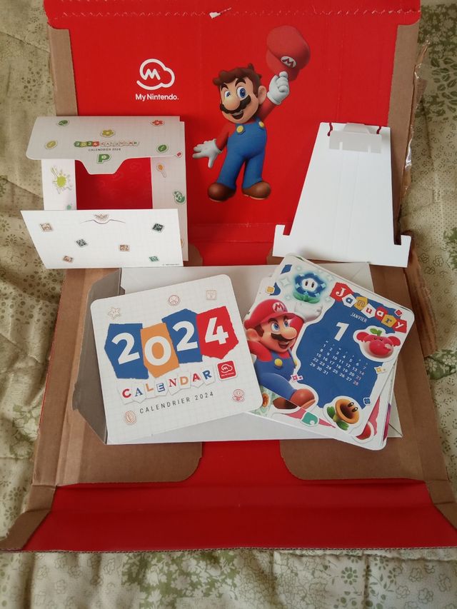 Calendario Nintendo 2024